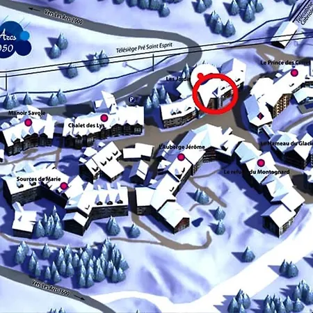Appartement Dans Résidence Premium Pierre&vacances Arc 1950 Le Village - Jc 1060 Les Arcs (Savoie)